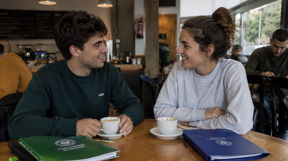 How to prepare for CAS - two students discussing their options